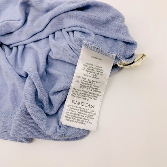 Madewell | periwinkle Tank Top | size large - Picture 3 of 4